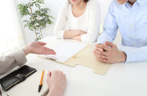 単発相談をしている夫婦